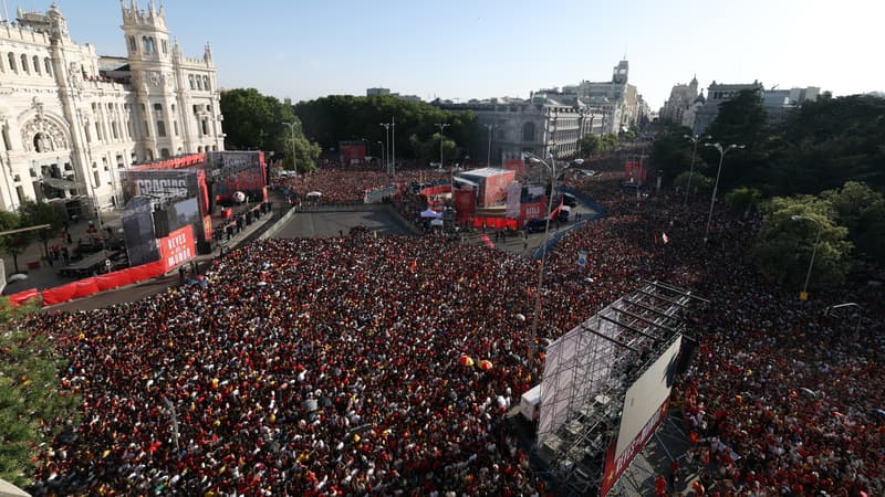 Coupe du monde 2026: plus d'un million de personnes dans les rues de Madrid, les images impressionnantes des célébrations du sacre de l'Espagne