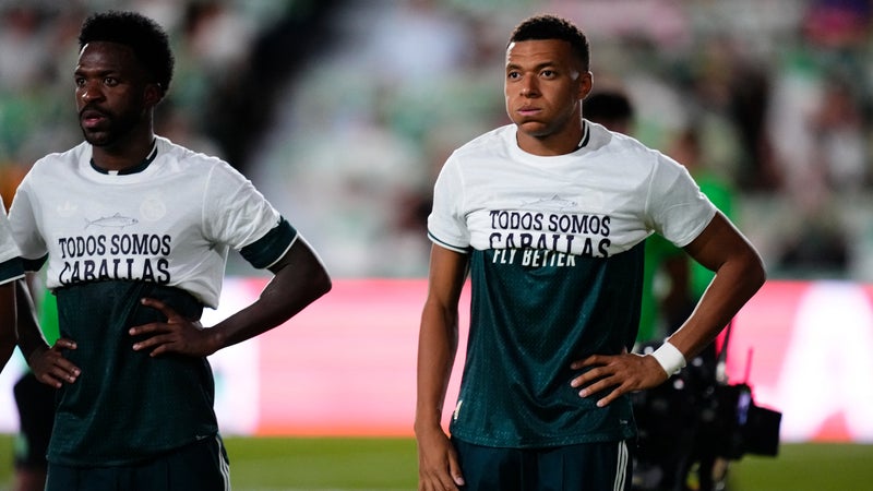 Real Madrid: Mbappé, Vinicius et Konaté masquent un message de soutien à Ceuta, début de polémique en Espagne