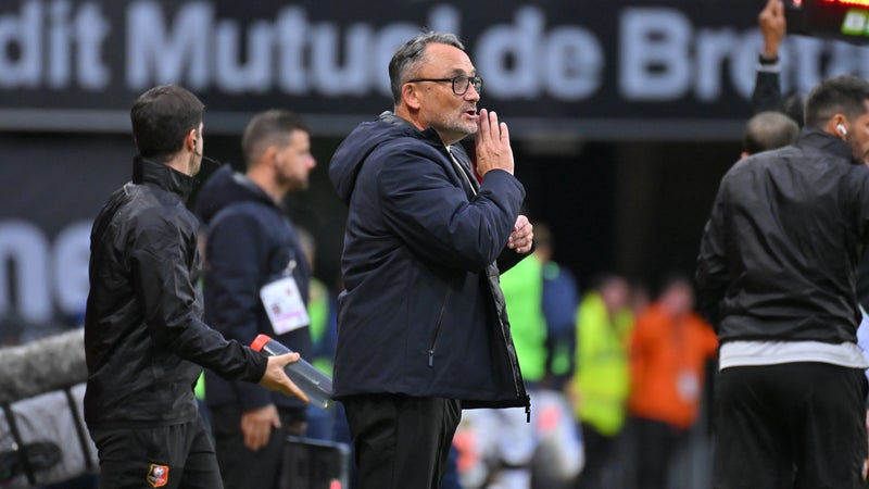 Haise est "monté dans les tours": comment le coach de Rennes a bougé son vestiaire à la mi-temps contre Auxerre