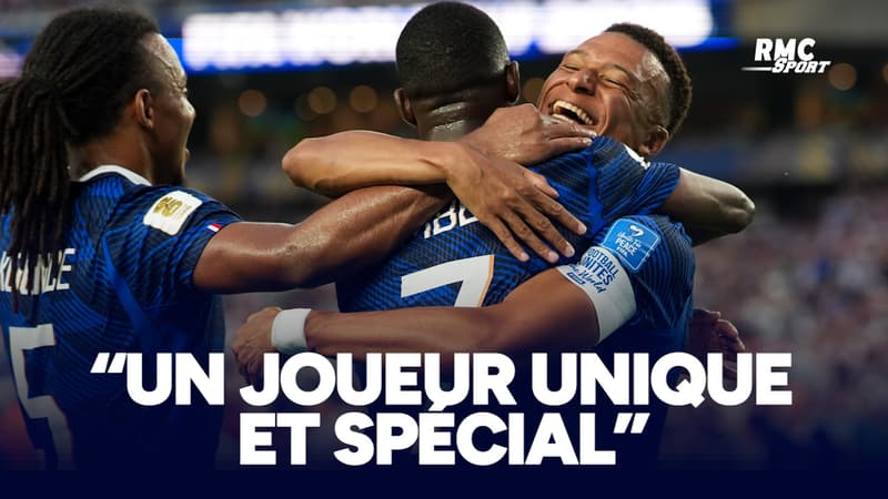 France 3-0 Irak : "Un joueur unique ET spécial", Mbappé encense Dembélé après son premier but en Coupe du monde