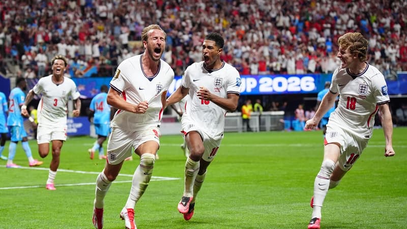 Angleterre-RD Congo: un doublé de Kane sauve les Three Lions, qui filent en huitièmes