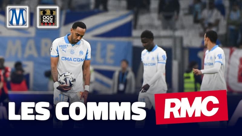 OM 1-1 Nice : Marseille cale à domicile, les comms RMC