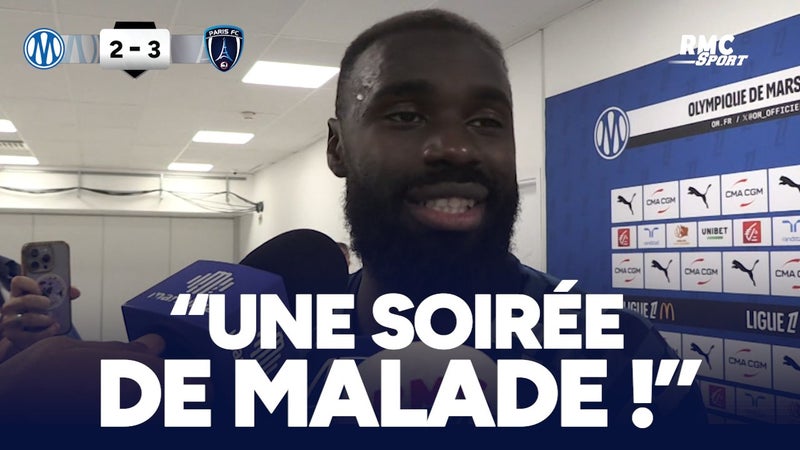 OM 2-3 Paris FC : "Une soirée de malade que je ne risque pas d'oublier" s'extasie Sinayoko après son triplé