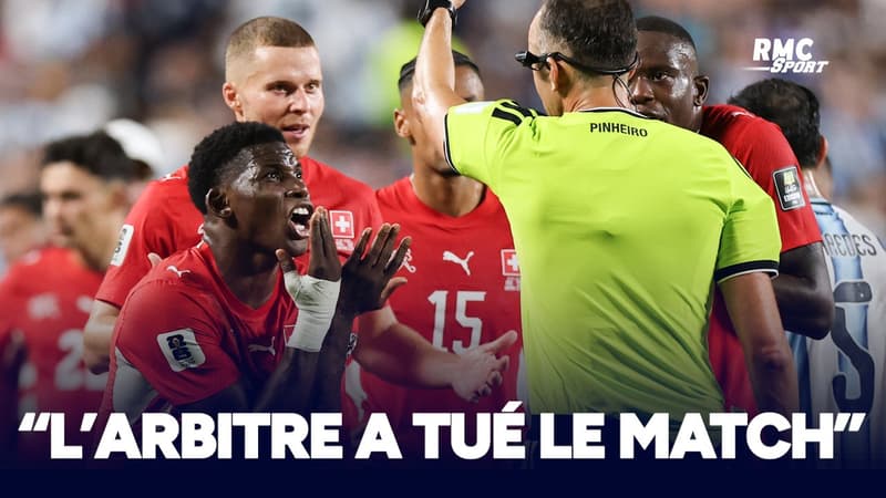 Argentine 3-1 Suisse : "L'arbitre a tué le match", les Suisses frustrés du rouge contre Embolo
