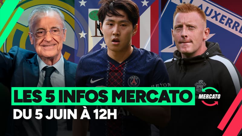Un “Galactique” au Real, Will Still, Kang-in Lee… Les 5 infos mercato du 5 juin à 12h