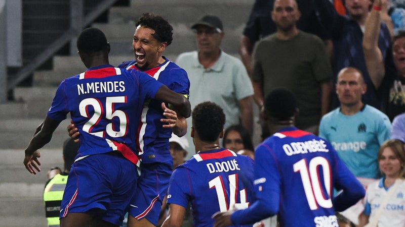 OM-PSG: Paris s'adjuge le Classique et enfonce Marseille au fond du classement de la Ligue 1