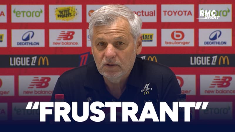 Lille 0-0 Nice : Un nul "frustrant', regrette Genesio qui manque une opportunité au classement