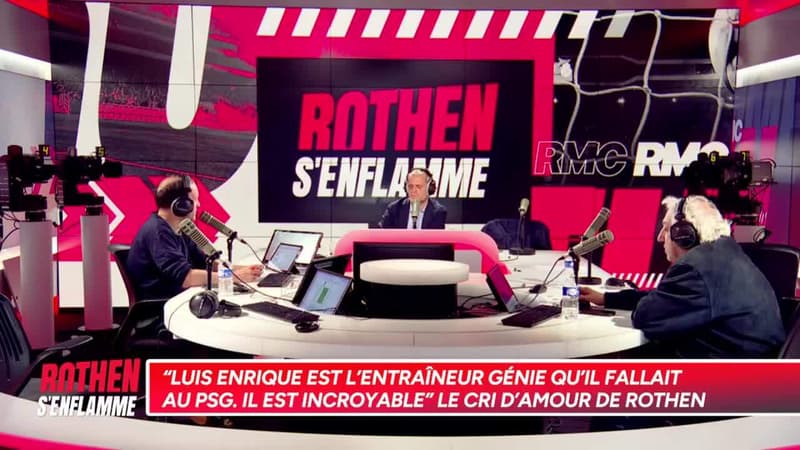 PSG : Luis Enrique maître tacticien, Dugarry et Rothen s'opposent