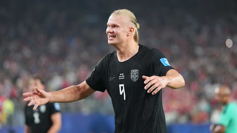 "Ils vont probablement nous battre et gagner la Coupe du monde", la phrase désarmante d'Erling Haaland avant France-Norvège