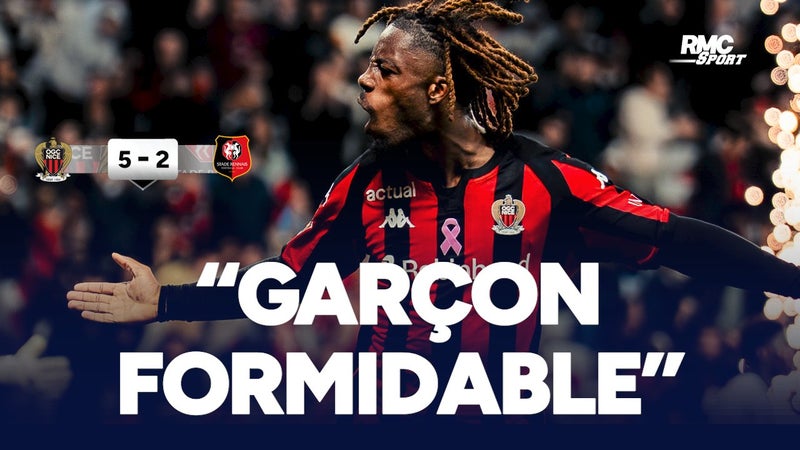 Nice 5-2 Rennes : Cohen encense Wahi, "un garçon formidable qui a besoin d'amour"
