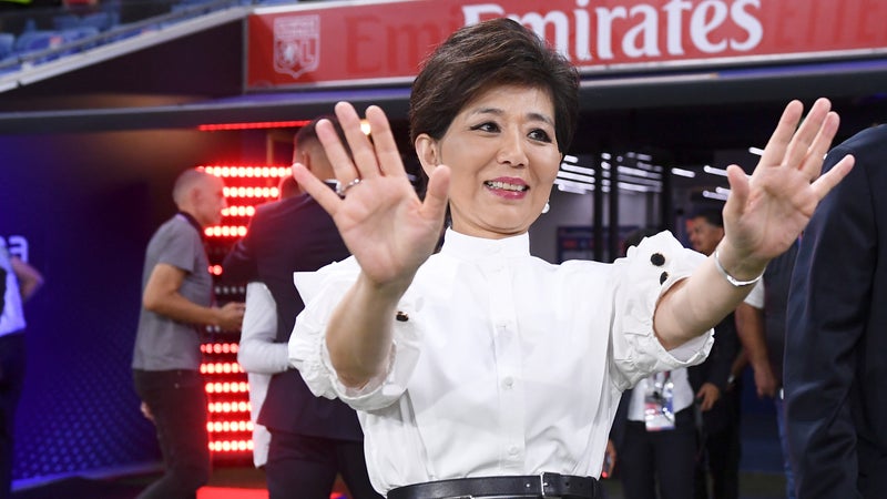 OL: Michele Kang nommée meilleure dirigeante du monde au World Football Summit, une première pour une femme