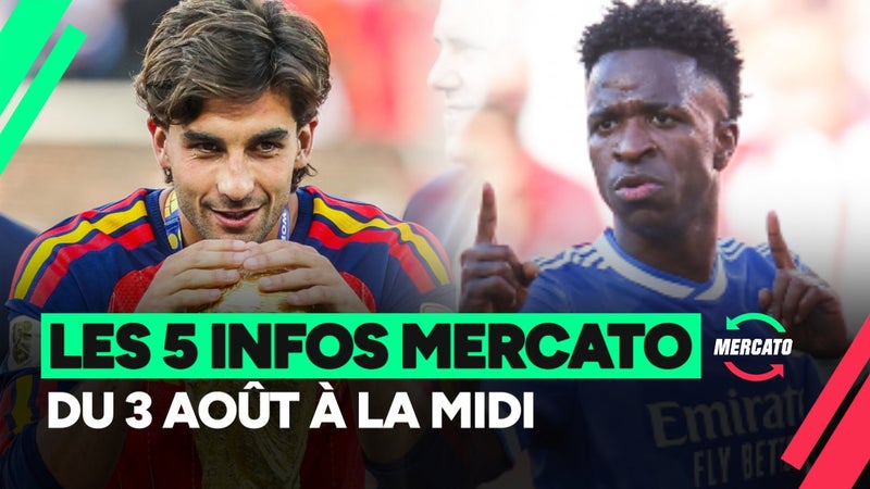 Vincius, Torres, Gakpo… les 5 infos mercato du 3 août à midi