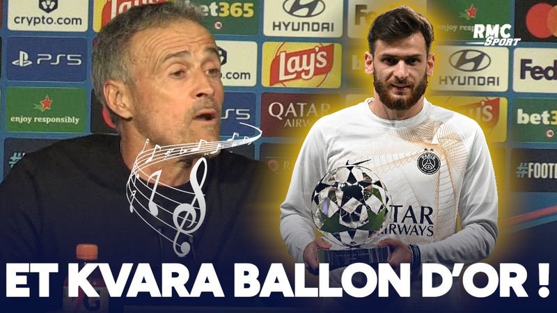 PSG : "Et Ousmane ballon d'or... une chanson qui pourrait être chantée pour un autre joueur bientôt" sourit Luis Enrique
