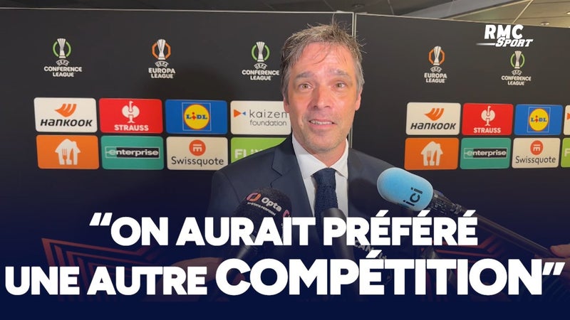 Ligue Europa : "On aurait préféré jouer une autre compétition", avoue le directeur général de l'OL