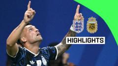 L'Argentine brise les rêves de l'Angleterre en demi-finale