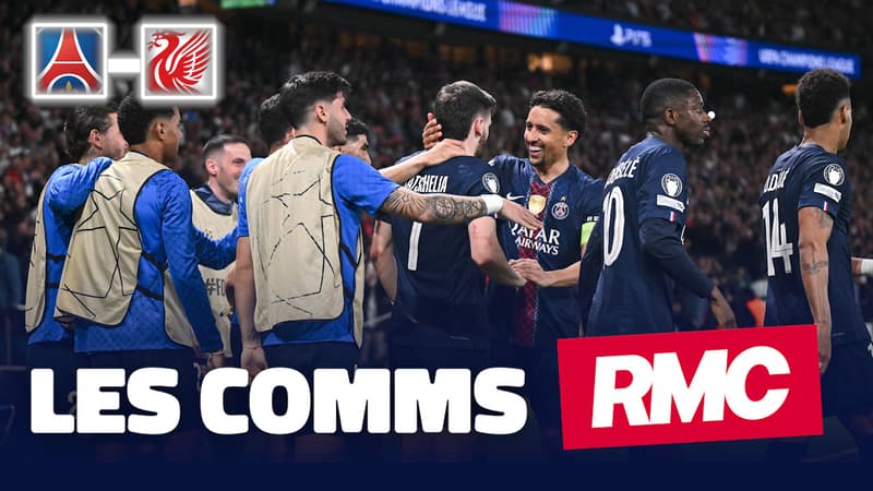 PSG 2-0 Liverpool : Le PSG prend une option pour les demi-finales... Les comms RMC