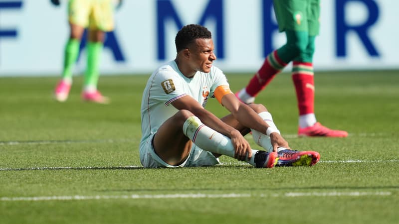 France-Maroc: les premières nouvelles concernant la cheville de Mbappé après sa sortie prématurée