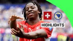 Le doublé de Manzambi propulse la Suisse vers la victoire contre la Bosnie