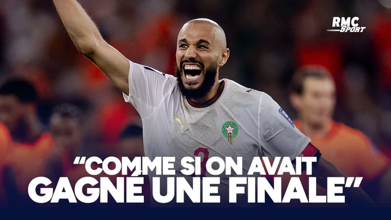 Pays-Bas 1-1 (2tab3) Maroc : "Comme si on avait gagné une finale", savoure Mazraoui