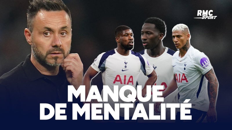 Tottenham : "Richarlison m'a dit trop de fois qu'il veut partir", De Zerbi regrette la mentalité de son groupe