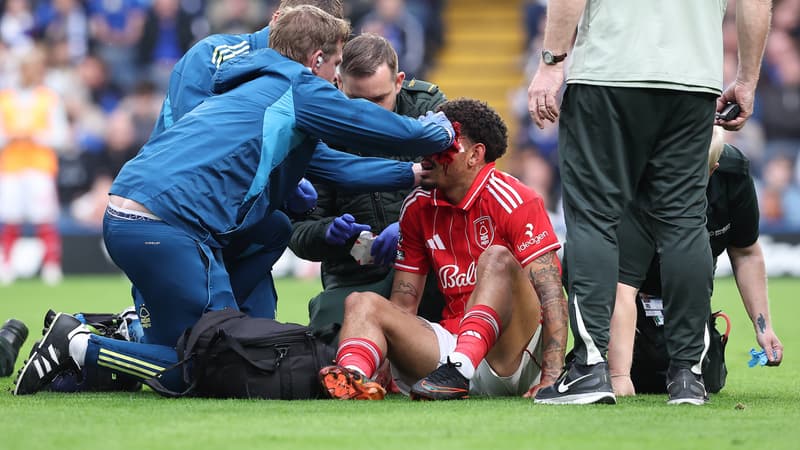 Premier League: les images des blessures impressionnantes de Gibbs-White et Sanchez après un choc tête contre tête