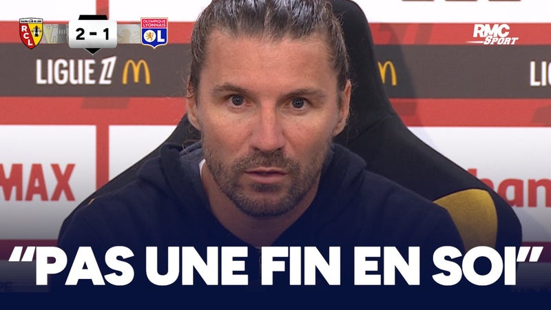 Lens 2-1 OL : "Pas un fin en soi" tempère Cahuzac