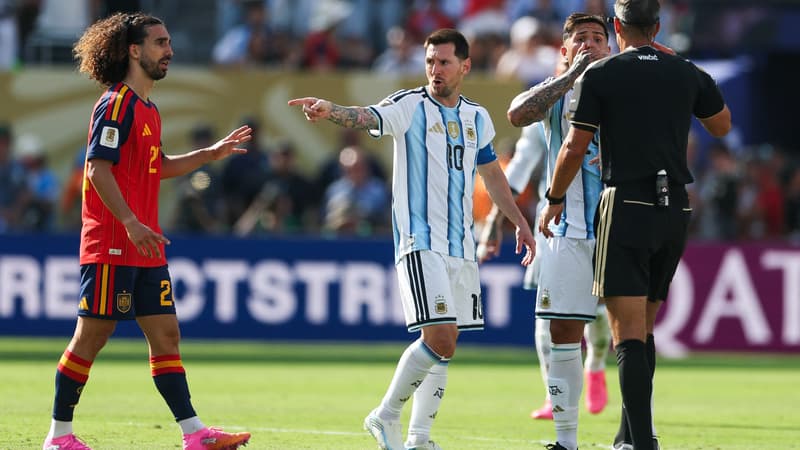Espagne-Argentine: comment Lionel Messi a essayé de faire expulser Marc Cucurella