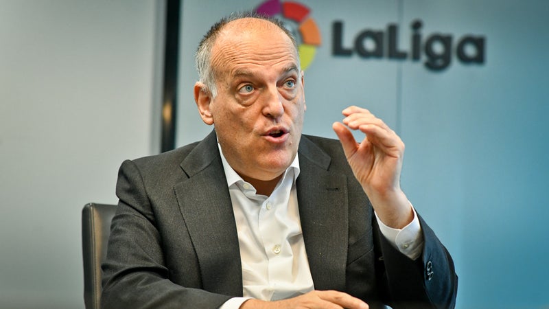 EXCLU RMC SPORT - Droits TV, Crise à la Fifa, Mbappé, PSG... l'entretien exclusif de Javier Tebas en intégralité