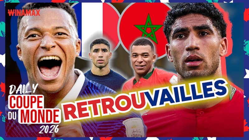 Mbappé retrouve Hakimi en quart de finale du Mondial ! Daily #24