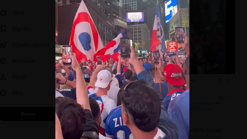 Coupe du monde 2026: les supporters français, algériens et argentins mettent le feu à Times Square!