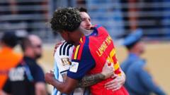 Lamine Yamal achève le football à 19 ans alors que l'Argentine trahit Messi