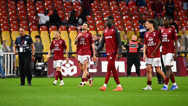 Leur sort est scellé: battus par Monaco, les Messins sont officiellement relégués en Ligue 2