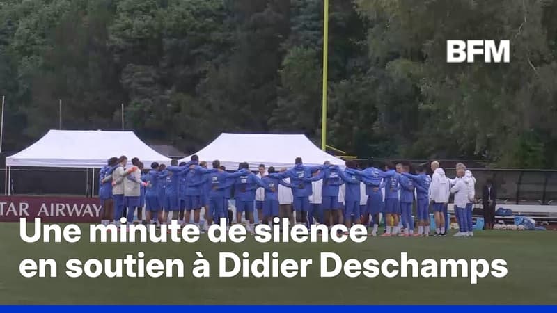 France-Norvège: "Il nous a donné une mission", le message de soutien des Bleus à Deschamps, endeuillé