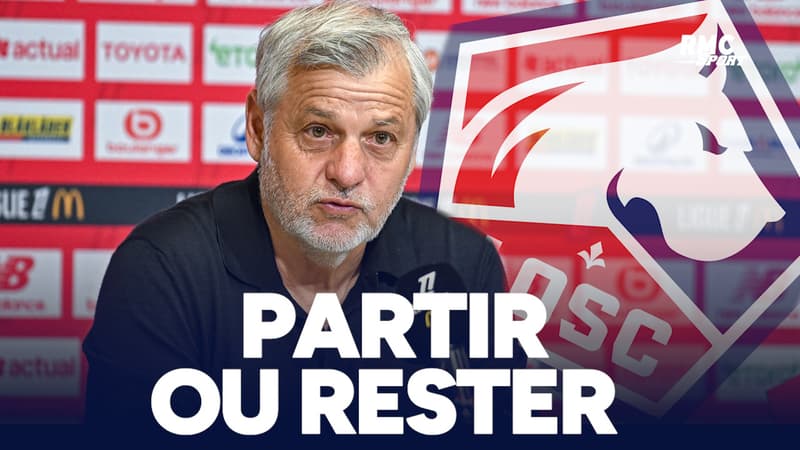 LOSC : "Le club n'a pas montré de signes pour quoi que ce soit..." avoue Genesio sur un éventuel départ en fin de saison