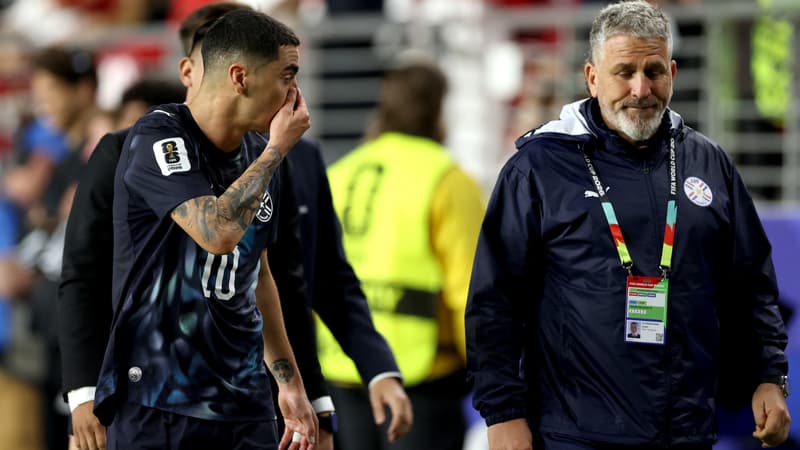 Coupe du monde: Almiron première victime de la règle de la main devant la bouche