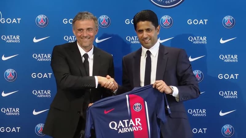 Luis Enrique entraîneur du PSG