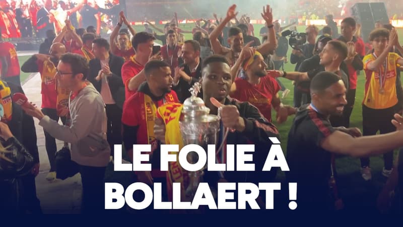 Coupe de France : l'ambiance folle à Bollaert pour le retour des héros lensois