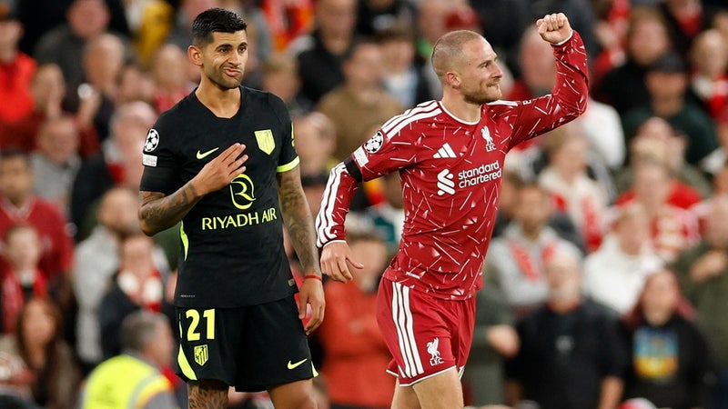 Ligue des champions: Liverpool renverse l'Atlético, Arsenal s'en sort à Naples