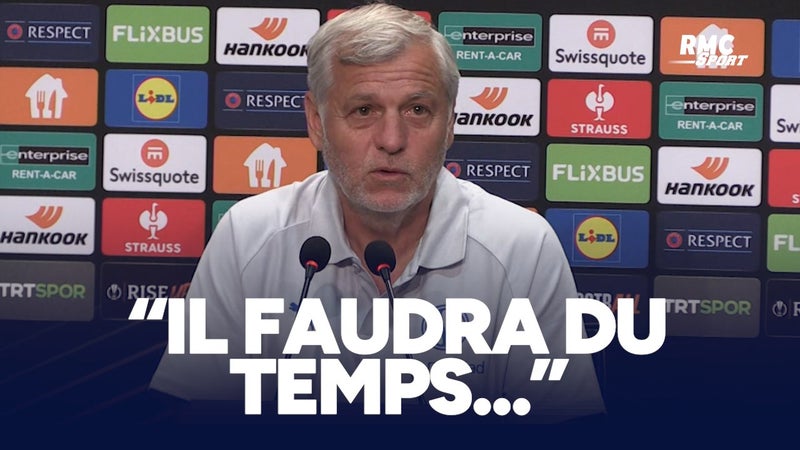 OM : “Il faudra du temps pour retrouver l'OM qu'on souhaite tous retrouver”, explique Genesio