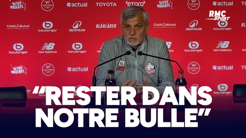 Losc : "Bien rester dans notre bulle", Genesio appréhende la pression du sprint final