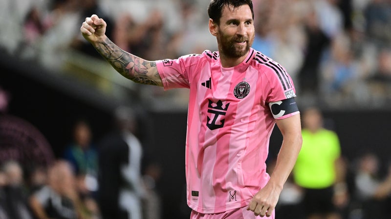MLS: porté par un quadruplé de Messi, l'Inter Miami retrouve la victoire