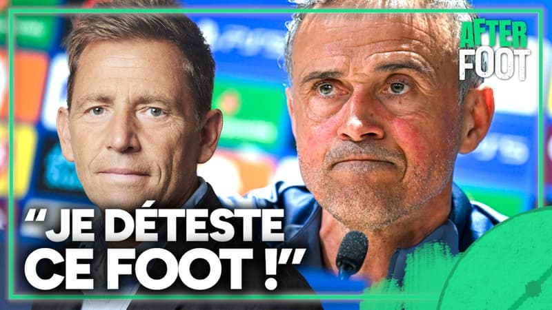 PSG : "Le foot de moules, je déteste ça !", la sortie de Luis Enrique agace Riolo