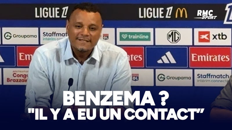 OL : "Il y a eu un contact avec Benzema" dévoile Matthieu Louis-Jean