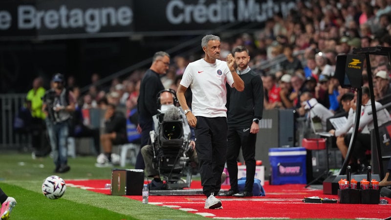 Rennes-PSG: pourquoi Luis Enrique était "énervé" contre l'arbitrage