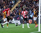 Ouattara sauve un point pour Brentford alors que Hull reste invaincu à domicile