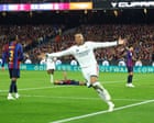 Mbappé assure un doublé au Real Madrid après l'égalisation de Raphinha