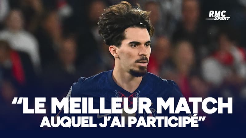 PSG 5-4 Bayern : "C'est le meilleur match auquel j'ai participé", sourit Vitinha