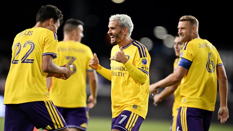 MLS: le superbe premier but d'Antoine Griezmann avec Orlando
