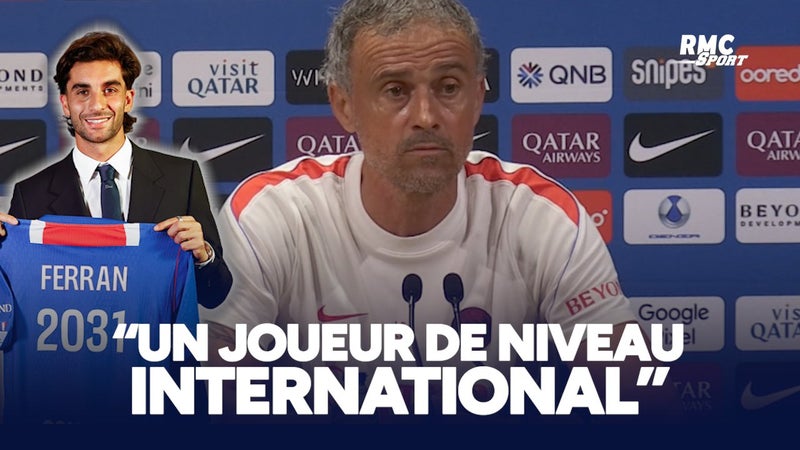 PSG : “Ferran Torres s'adapte parfaitement à ce que nous voulons”, explique Luis Enrique