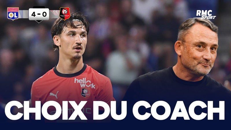 Lyon 4-0 Rennes : "Obligé de faire certains choix" Haise justifie ses 7 changements dont Lepaul
